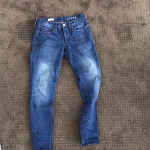 Gap 28 regular legging blue jean